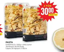 Willys PASTA Garofalo erbjuda
