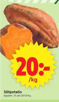 ICA Supermarket Sötpotatis erbjuda