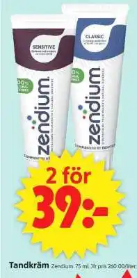 ICA Supermarket Tandkräm Zendium erbjuda