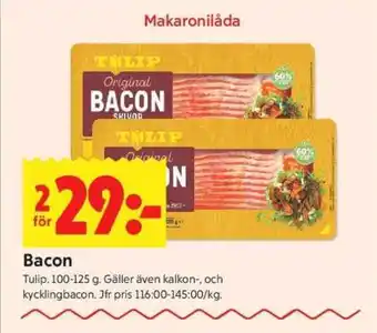 ICA Supermarket BACON erbjuda