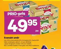 City Gross SVENSKT SMÖR erbjuda