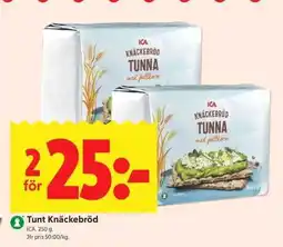 ICA Supermarket Tunt Knäckebröd erbjuda