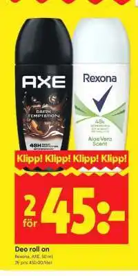 ICA Supermarket DEO ROLL-ON erbjuda