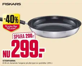 ÖoB FISKARS STEKPANNA erbjuda