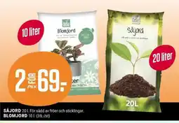 ÖoB SÅJORD & BLOMJORD erbjuda