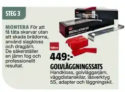 Bauhaus GOLVLÄGGNINGSSATS erbjuda