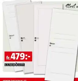 Bauhaus INNERDÖRRAR erbjuda