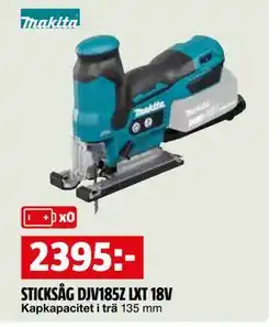 Bauhaus STICKSÅG DJV185Z LXT 18V erbjuda