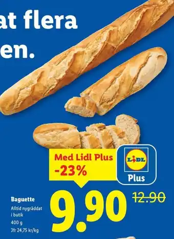 Lidl Baguette erbjuda