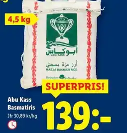 Lidl Abu Kass Basmatiris erbjuda