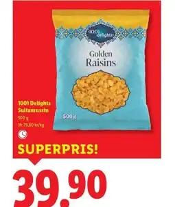Lidl 1001 Delights Sultanrussin erbjuda