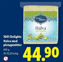 Lidl 1001 Delights Halva med pistagenötter erbjuda