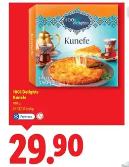 Lidl 1001 Delights Kunefe erbjuda