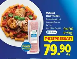 Lidl Matriket Fläskytterfilé erbjuda