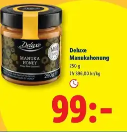 Lidl Deluxe Manukahonung erbjuda