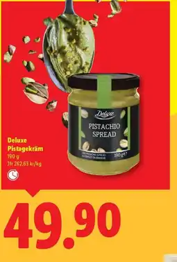 Lidl Deluxe Pistagekräm erbjuda