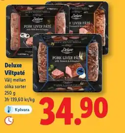 Lidl Deluxe Viltpaté erbjuda