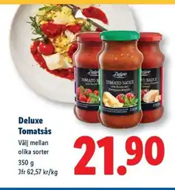 Lidl Deluxe Tomatsås erbjuda