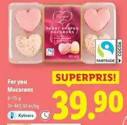 Lidl For you Macarons erbjuda