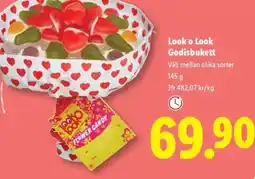 Lidl Look o Look Godisbukett erbjuda