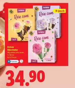 Lidl Deluxe Glasstrutar erbjuda