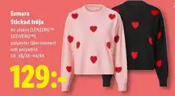 Lidl Esmara Stickad tröja erbjuda