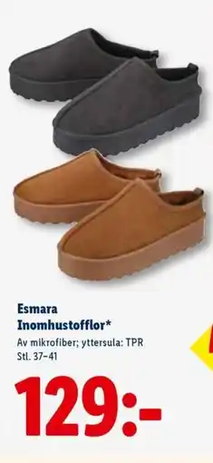 Lidl Esmara Inomhustofflor* erbjuda