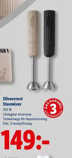 Lidl Silvercrest Stavmixer erbjuda
