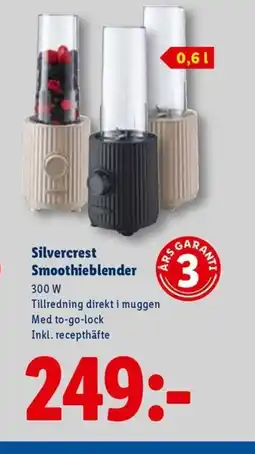 Lidl Silvercrest Smoothieblender erbjuda
