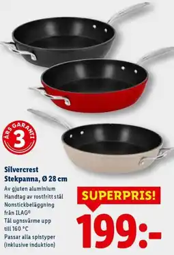 Lidl Silvercrest Stekpanna erbjuda