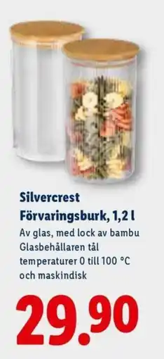Lidl Silvercrest Förvaringsburk erbjuda