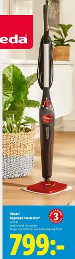 Lidl ViledaⓇ Ångmopp Steam One* erbjuda