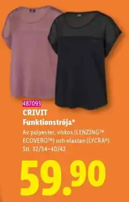 Lidl CRIVIT Funktionströja* erbjuda