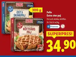 Lidl FELIX Extra stor paj erbjuda