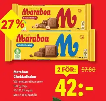 Marabou Mjölkchoklad