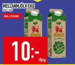 Matdax Arla Mellanmjölk eko erbjuda