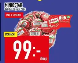 Matdax Babybel Miniostar erbjuda