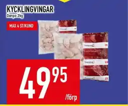 Matdax Danpo Kycklingvingar erbjuda