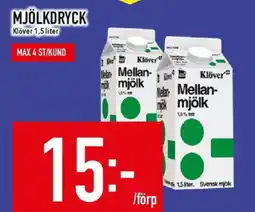 Matdax Klöver Mjölkdryck erbjuda