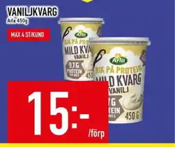 Matdax Arla Vaniljkvarg erbjuda