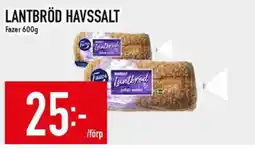 Matdax Fazer Lantbröd havssalt erbjuda