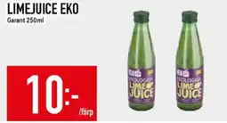 Matdax Garant Limejuice eko erbjuda