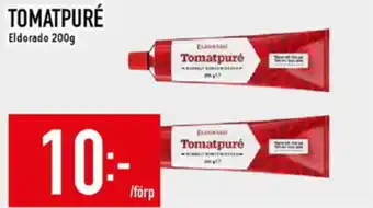 Matdax Eldorado Tomatpuré erbjuda