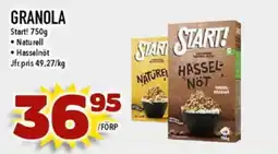 Matdax START! Granola erbjuda