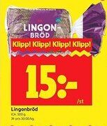 ICA Kvantum ICA Lingonbröd erbjuda