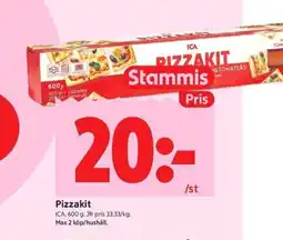 ICA Kvantum ICA Pizzakit erbjuda