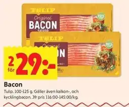 ICA Kvantum TULIP Bacon erbjuda