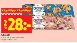 ICA Kvantum ICA Cookies erbjuda