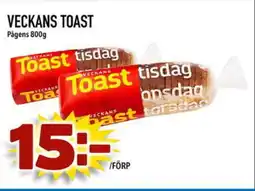 Prisma Mat Pågens Veckans toast erbjuda