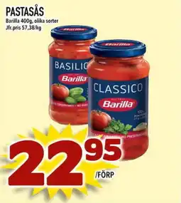 Prisma Mat Barilla Pastasås erbjuda